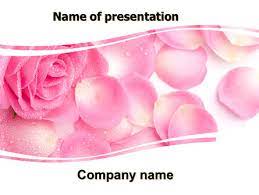 Microsoft powerpoint bunga desktop wallpaper gambar png. Templat Powerpoint Kelopak Bunga Mawar Gambar Latar 05993 Poweredtemplate Com