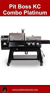 It measures 39 x 18 x 36 and provides a 440 square inch cooking surface. Pit Boss Kc Combo Platinum Series Wood Pellet Grill And Smoker Review In 2021 Wood Pellet Grills Pellet Grill Wood Pellets