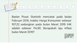 Semua jawaban sudah kami bagikan, anda hanya tinggal menganalisis apakah jawabannya. Ekonomi Kelas 11 Bagaimana Cara Menghitung Inflasi