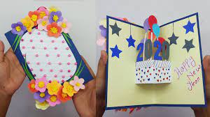 New year cards are especially designed to share your warm wishes showing the love and care that you many people have their own way of making happy new year cards and in fact, it is a great idea to add creativity during the new year holidays. Colors Paper Beautiful Handmade Happy New Year 2020 Card Idea Very Easy New Year Pop Up Greeting Cards Diy