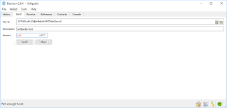Fortunately, electrum enables you to store the addresses of those to whom you send funds regularly. Download Electrum 4 1 2