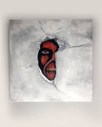 Pin By Liseth Tiria On Titans Cute Canvas Paintings Attack On Titan Art Acrylic Painting Canvas