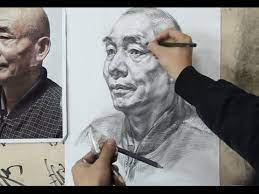 According to vitruvius, the vitruvian man is translates to the proportions of the human body. Realistic Pencil Drawing Portrait Old Men Youtube