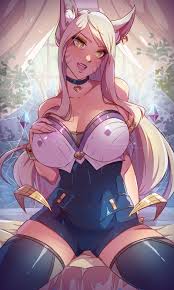 League Of Legends Xxx Art - Thighhighs, Himmely, Vastaya, Kda Series -  Valorant Porn Gallery