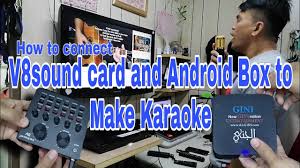 Schematic of sound card with pcm2704. How To Connect V8 Sound Card To Your Smart Tv And Android Box To Make Karaoke Youtube