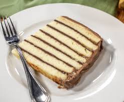 7-Layer Yellow Cake with Chocolate Icing - VeryVera