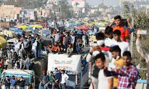 They started protests in jantar mantar, new delhi. Indian Government Invites Protesting Farmers For Talks Gulftoday