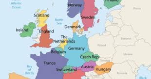 Europe Specifically France Spain Italy England Germany Greece Ireland And Scotland France Map Denmark Tourist Attractions France
