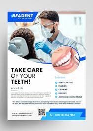 Dental Ad 3 Flyer Templates Psd Pixelsdesign Dental Advertising Dental Posters Dental