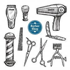 Black And White Barber Pole Meaning Download Barber Shop Set Doodle Sketch Icons For Free Sketch Icon Barber Shop Doodle Sketch