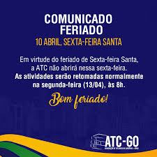 Veja aqui todas as informações de todos confira todos os municípios onde hoje é feriado local em todo o país. Comunicado De Feriado Atc Goias