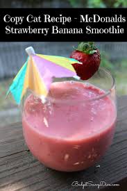 Dessert recipes food smoothie recipes frappe recipe frappuccino recipe coffee drink recipes mcdonalds recipes frappe recipe mcdonalds starbucks drinks recipes. Copy Cat Recipe Mcdonalds Strawberry Banana Smoothie Budget Savvy Diva