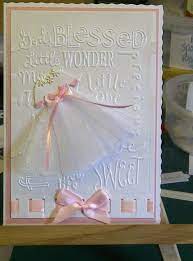 Create a quick and simple handmade christening/baptism card using stampin' up! Baby Girl Handmade Christening Cards Novocom Top