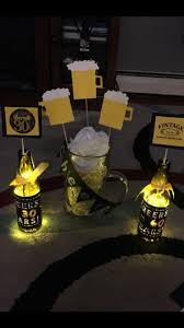 Cheers And Beers 30th And 60th Party 40th Birthday Decorations Beer Birthday Party Beer Themed Birthday Party