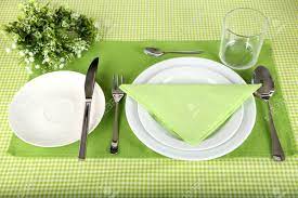 Table settings can vary widely, from utterly informal to entertain close friends, to the perfect way to set your table for a grand gala or for a wedding. Table Setting For Breakfast Stock Photo Picture And Royalty Free Image Image 17705078