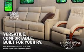 Though not reviewed here, you may also want to try out the best power reclining loveseat, with a button that lifts or retracts the footrest. Amazon Com Thomas Payne Seismic Series Theater Seating Collection Right Hand Recliner For 5th Wheel Rvs Travel Trailers And Motorhomes Everything Else