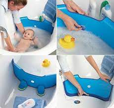 Designed to work on the counter or directly in the bathtub, it features high side walls to help keep wiggly babies in place. Pin On Baby Needs