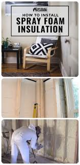 This is because most of our competitors will quote a lower price per square foot before applying the spray foam insulation, there can be zero oil, grease, water, or excessive dirt on the surface. How To Install Spray Foam Insulation Video Diy Insulation Spray Foam Insulation Spray Foam