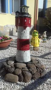 Entdecken sie unsere riesige auswahl an leuchttürmen für den garten mit kauf auf rechnung und tage rückgaberecht. Westerholt 78cm Roter Sand Garten Solar Leuchtturm 2325 Gunstig Kaufen Ebay