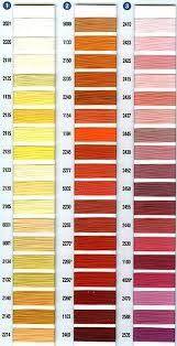 Aurifil Thread Cotton Color Chart Quilting Thread Cotton