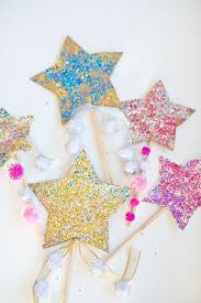 Diy Glitter Star Wands Crafts Creative Kids Crafts Crafts For Kids