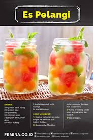 Resep Es Pelangi Di 2020 Ide Makanan Makanan Dan Minuman Makanan Enak
