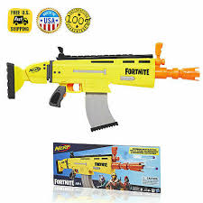Toy retailer smyths toys is about to release five fortnite nerf guns, and they'll set you back between £9.99 and £49.99. Nib New Nerf Gun Fortnite Ar L Elite Dart Blaster 20 Darts Clip Sight Free Shipp Outdoor Toys Structures Dart Guns Soft Darts