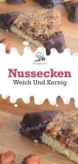 Nussecken Weich Und Kernig 1k Rezepte Dessert Recipes Easy Cake Shortcrust Pastry
