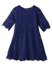 Black And Blue Dress Illusion Original Picture Amazon Com Flower Girl Dress Lace Dress 3 4 Sleeve Dress Black 14 15 Years Clothing 22 99 Lace Dress Casual Toddler Flower Girl Dresses Girls Lace Dress