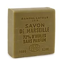 Savon De Marseille A L Huile D Olive Sans Parfum 150 G