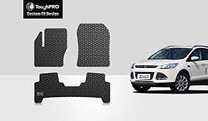 Toughpro Ford Escape Floor Mats Set All Weather Heavy Duty Black Rubber 20132014201520162017 Want Additiona Floor Mats Rubber Floor Mats Car Floor Mats