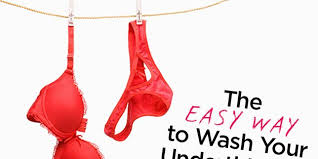 All the blues, greens and purples together, for example; The Lazy Girl S Guide To Cleaning Your Undergarments