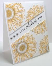 Stampin Up Celebrate Sunflowers In 2020 Daisy Cards Sunflower Cards Stamping Up Cards