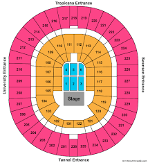 Thomas And Mack Center Seating Psnworld