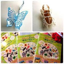 昨日に引き続きまして 拙著 親子で楽しむ プラバンでつくる本格マスコット 掲載の作品の中から昆虫シリーズ 男の子だけではなく女の子向けのものもありますよ shrinkplastic insect beetle butterfly brooch shr クラフトのアイデア diy ハンドメイド