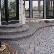 Concrete color concrete forms concrete projects stamped concrete concrete design concrete patios fire pit patio backyard patio fire pits. 34 The Lost Secret Of Gravel Patio With Pavers Design Ideas Apikhome Com Patio Stairs Concrete Patio Backyard Concrete Patio