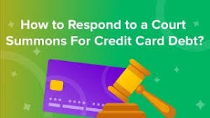Karen would be responsible for the remaining 30 percent, or $18, which she. Does Anyone Have Advice For How To Respond To A Court Summons For Credit Card Debt