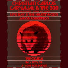 Levi Ray Fort Worth Tickets, The Cicada Nov 29, 2024