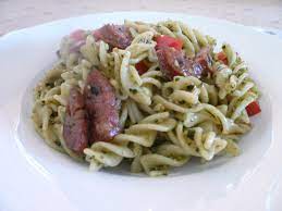 300ml pot low fat creme fraiche. Stephanie Alexander S Homemade Pesto With Pasta And Chorizo Foodthatserves
