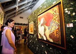 One of my dreams with painting was always to make wearable art. Heart Evangelista Launched Her 7th Sold Out Solo Exhibit Entitled In Full Bloom