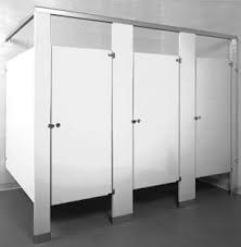 Powder Coated Steel Toilet Partitions One Point Partitions