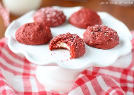 Red velvet cake lovers, these recipes are for you! Red Velvet Cookies Filled With Cream Cheese Your Cup Of Cake