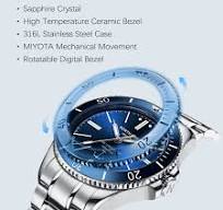 North Edge ANCHOR Automatic Mechanical Men's Watch ...