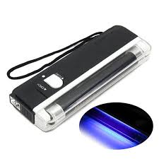 4w Mini Portable Uv Lamp Ultraviolet Black Money Detector Bank Notes Check Torch Flash Light Commercial Lighting From Lights Lighting On Banggood Com Light Detector Led Night Light Flashlight
