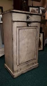 Rustic Trash Bin Country Trash Can Primitive Style Trash Can Wooden Flip Out Trash Can Rustic Kitchen Garbage Ca Trash Bins Trash Can Garbage Can Storage