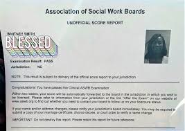 Whitney Passed The Aswb Exam On The Fourth Try Her First Try After Finding Swtp Congratulations Whitney With Images Aswb Exam Aswb Exam