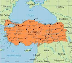 Map of churches likely established on paul's second journey.gif 500 × 393; Tudo Sobre A Turquia Dados Gerais Economia E Cultura Toda Materia