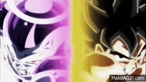 Dragon ball super officially colored chapters added! Dragon Ball Super Frieza Android 17 Son Goku Vs Jiren 1080p And True 60 Fps On Make A Gif