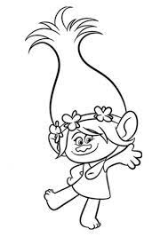 The film revolves around two trolls on a quest to save their village from destruction by the bergens Poppy Coloring Pages 04 8211 Poppy Coloring Pages Poppy Coloring Page Abstract Poppies Coloring Pages