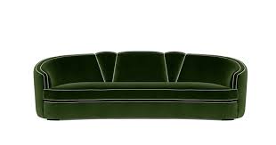 Josephine 280 Sofa Munna Art Deco Sofa Sofa Fabric Sofa
